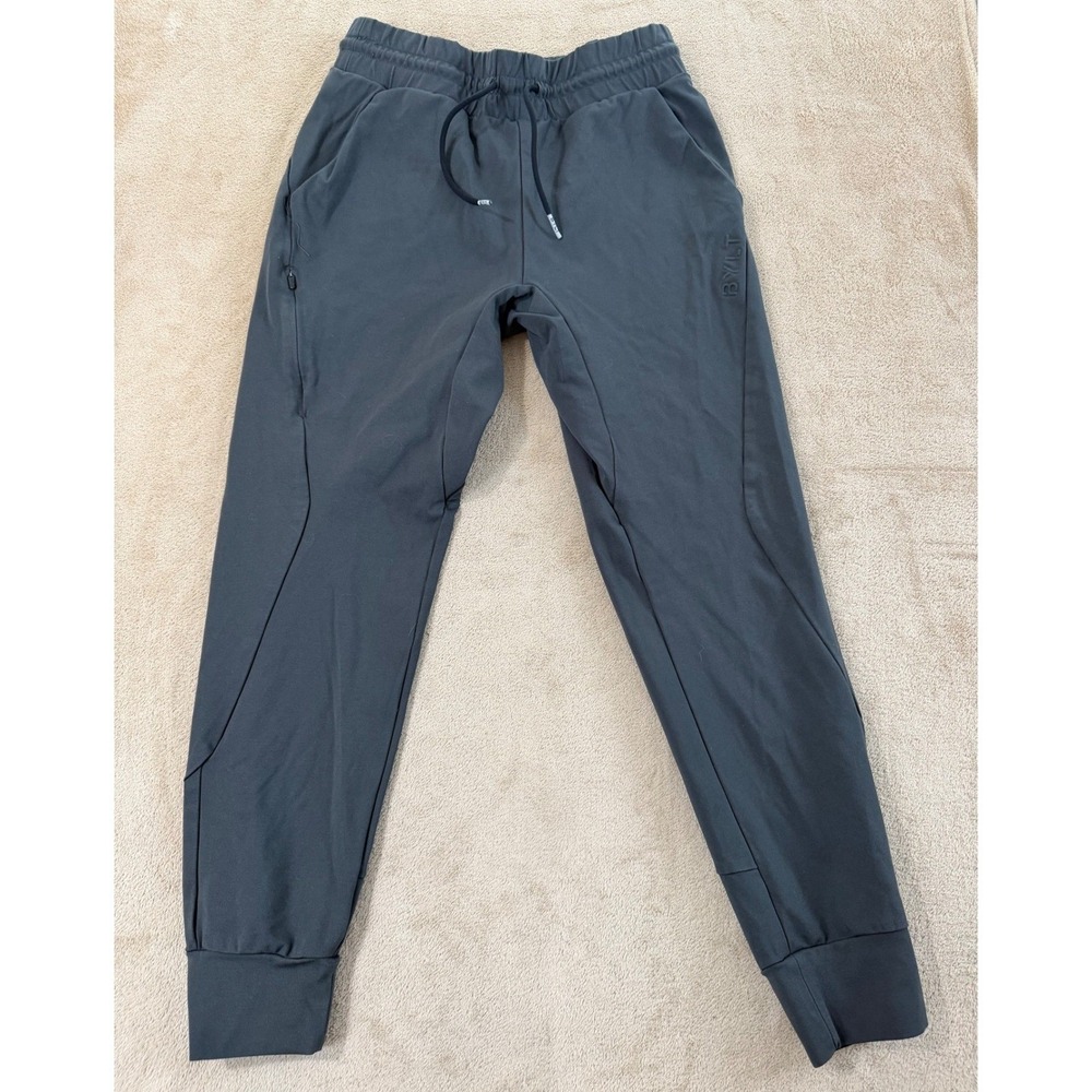 BYLT Premium Basics Active Joggers Mens Size Small Charcoal Grey Stretch Gym EUC